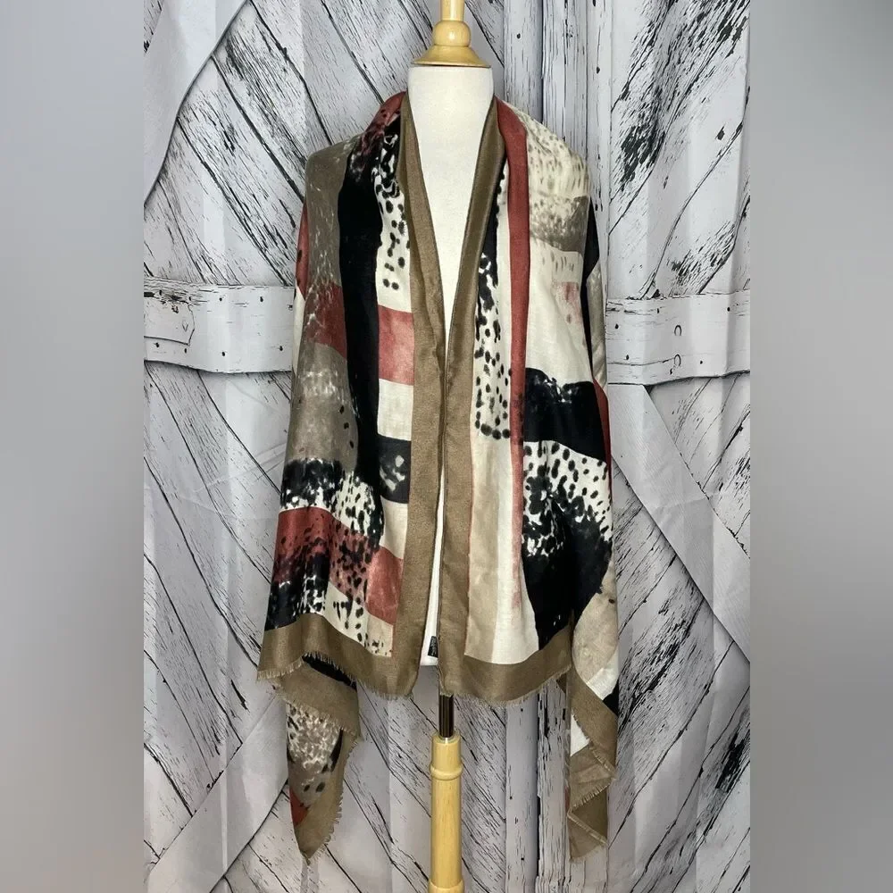 Tom & Eva Scarf / Wrap Multi-Pattern